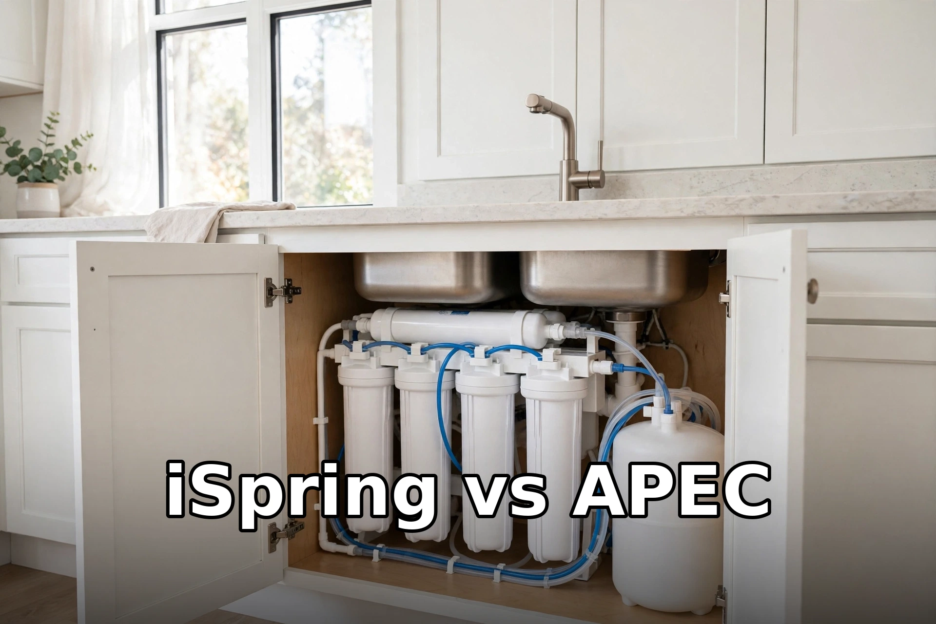 iSpring vs APEC: Which Under-Sink RO System Is Better in 2026?
